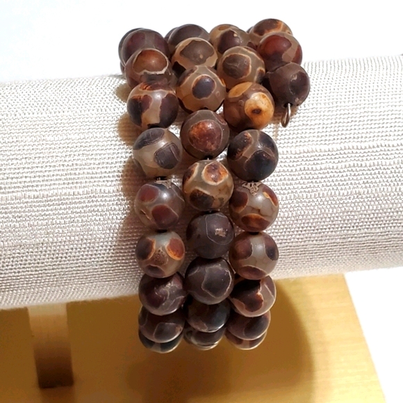 Accessories Mens Bracelet Large Wrist No Worries Wrap Style Tibetan